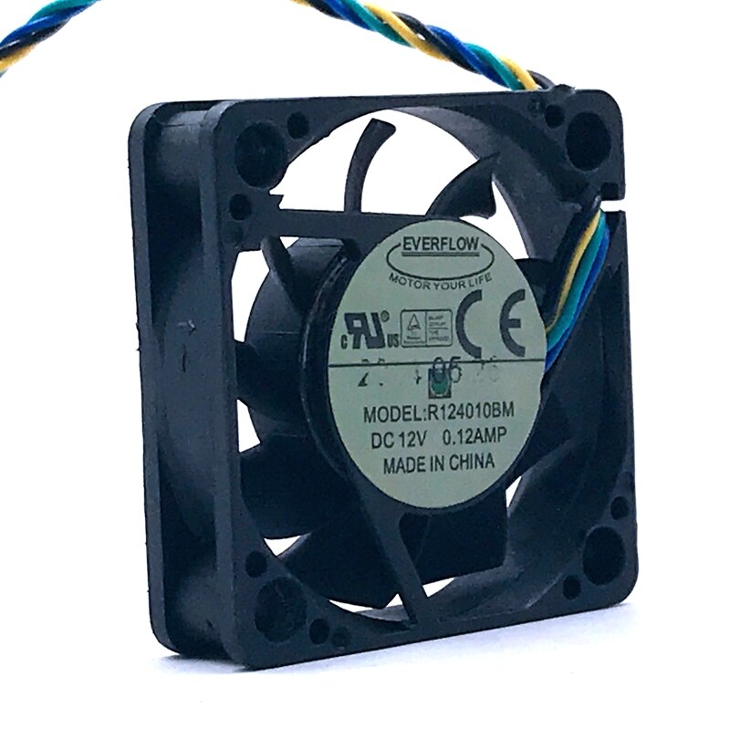 SXDOOL 12V DC 0.12A 4-Wire Axial Cooling Fan