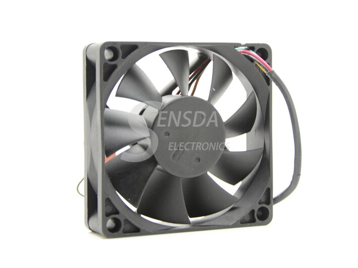 AVC DA07520B12U 75x75x20mm 12V DC 0.52A 4-Wire Axial Cooling Fan