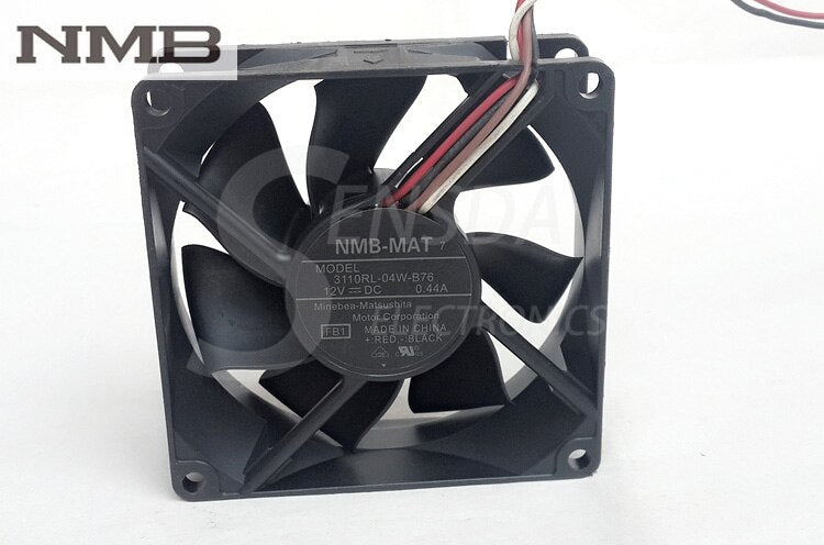 NMB 3110RL-04W-B76 31x31x10mm 12V DC 0.44A Axial Cooling Fan