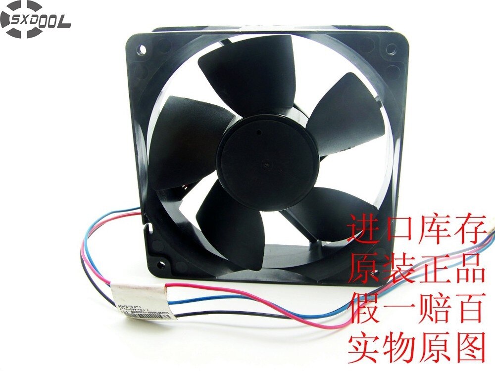 Y.S.Tech FD481238HB 48V DC 120x120x38mm Brushless Cooling Fan