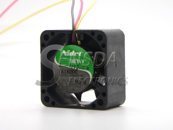Nidec C34637-58 40x40x20mm 12V DC 0.13A Axial Cooling Fan
