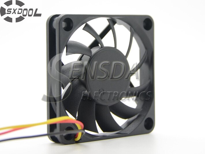 SXDOOL SD6010BLM 12V DC 60x60x10mm Brushless Cooling Fan