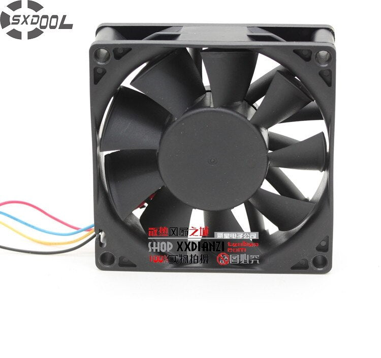 Protechnic 80x80x12mm 12V DC 0.66A Axial Cooling Fan