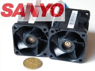 Sanyo Denki 9CRA0412G5038 40x40x56mm 12V DC 1A Axial Cooling Fan