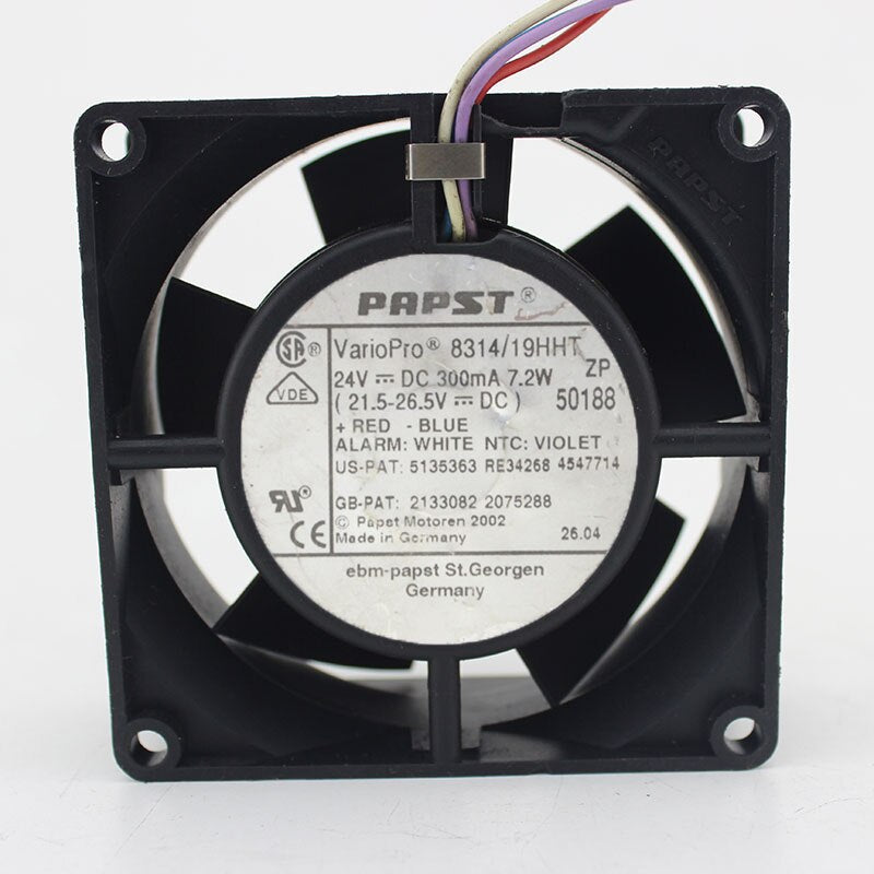 ebm-papst 8314/19HHT 24V DC 80x80x32mm Brushless Cooling Fan