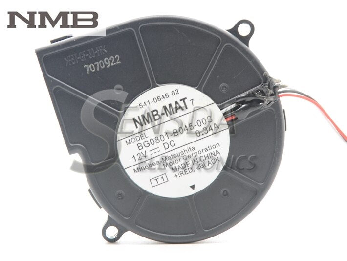 NMB BG0801-B045-00S 12V DC 0.34A DC Blower Fan