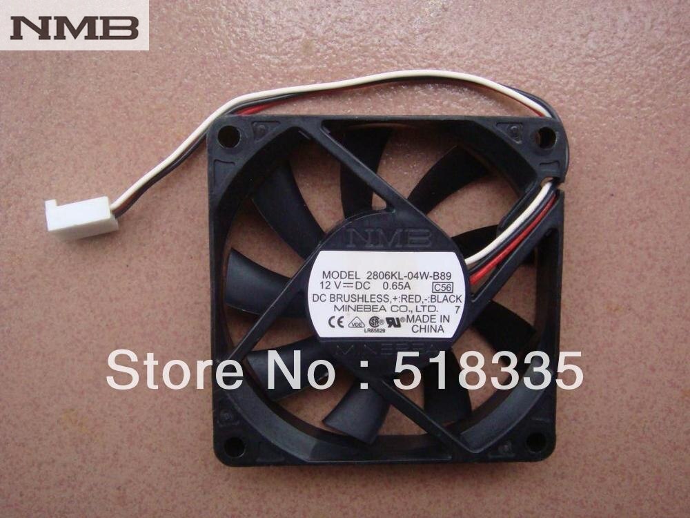 NMB 2806KL 70x70x15mm 12V DC 0.65A Axial Cooling Fan