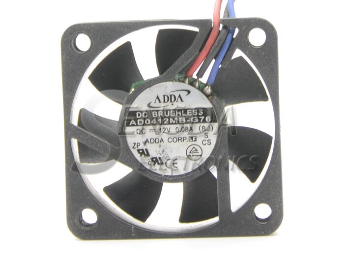 ADDA AD0412MB-G76 12V DC 0.08A Axial Cooling Fan