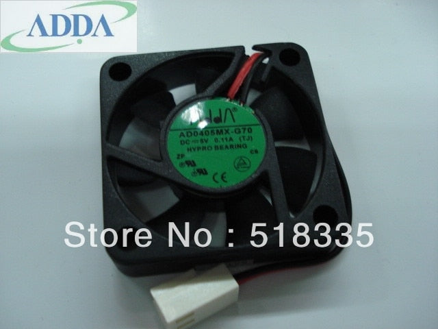 ADDA AD0405MX-G70 40x40x10mm 5V DC 0.11A Axial Cooling Fan