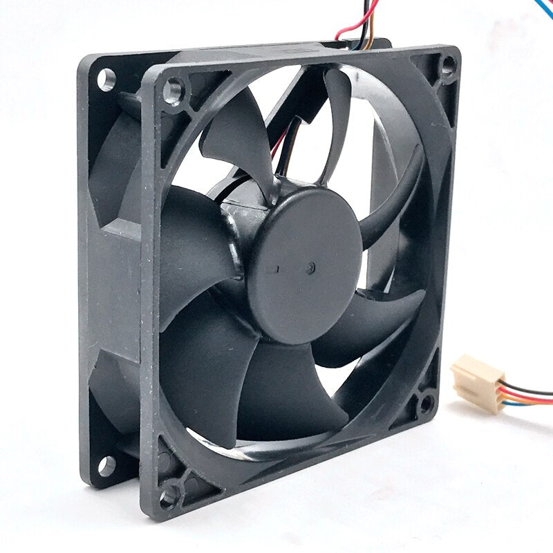 AVC DS09225B12U 90x90x25mm 4-Wire Axial Cooling Fan