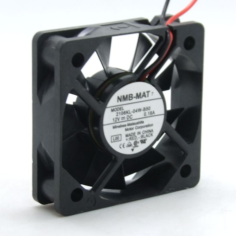 NMB 2106KL-04W-B50 50x50x15mm 12V DC 0.18A Axial Cooling Fan
