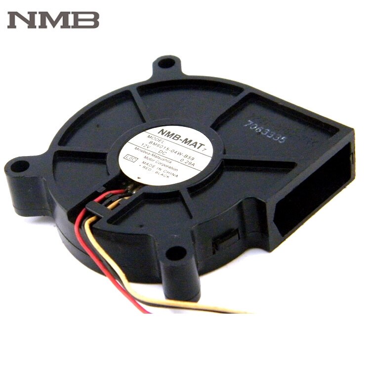 NMB BM6015-04W-B59 60x60x15mm 12V DC 0.29A Axial Cooling Fan