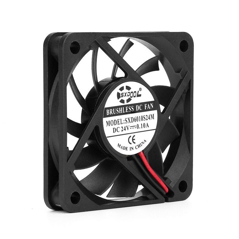 SXDOOL SXD6010S24M 24V DC 60x60x10mm Brushless Cooling Fan