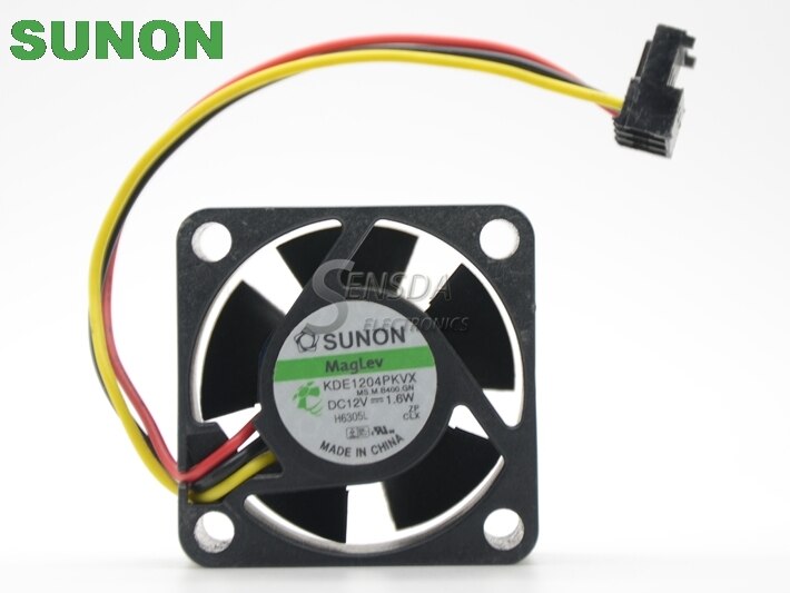 SUNON KDE1204PKVX 40x40x20mm 12V DC Axial Cooling Fan