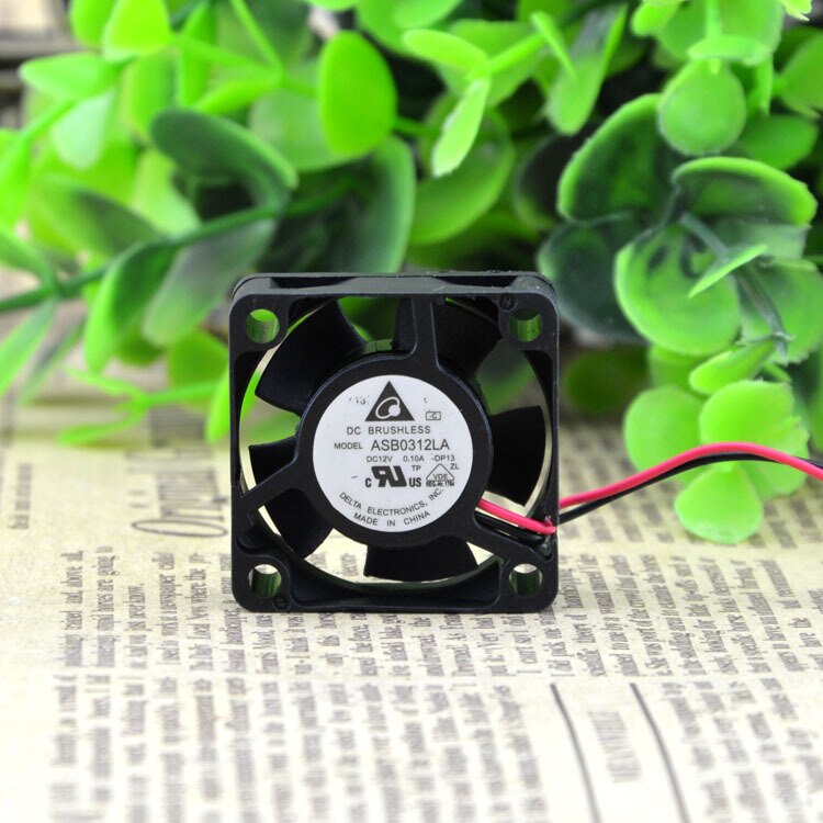 Delta ASB0312HA-DF00 30x30x10mm 12V DC 0.070A 3-Wire Axial Cooling Fan