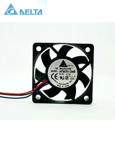 Delta AFB0512MB 50x50x15mm 12V DC 0.08A Axial Cooling Fan