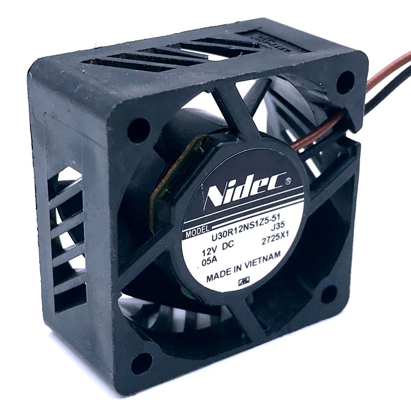 Nidec U30R12NS1Z5-51 30x30x15mm 12V DC 0.05A Axial Cooling Fan
