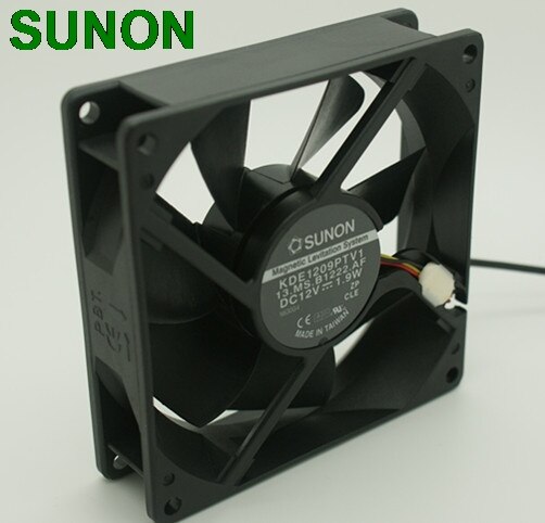 SUNON KDE1209PTV1 90x90x25mm 12V DC Axial Cooling Fan