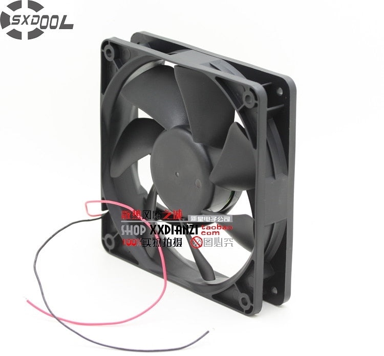 120x120x25mm 12V DC 0.45A Axial Cooling Fan