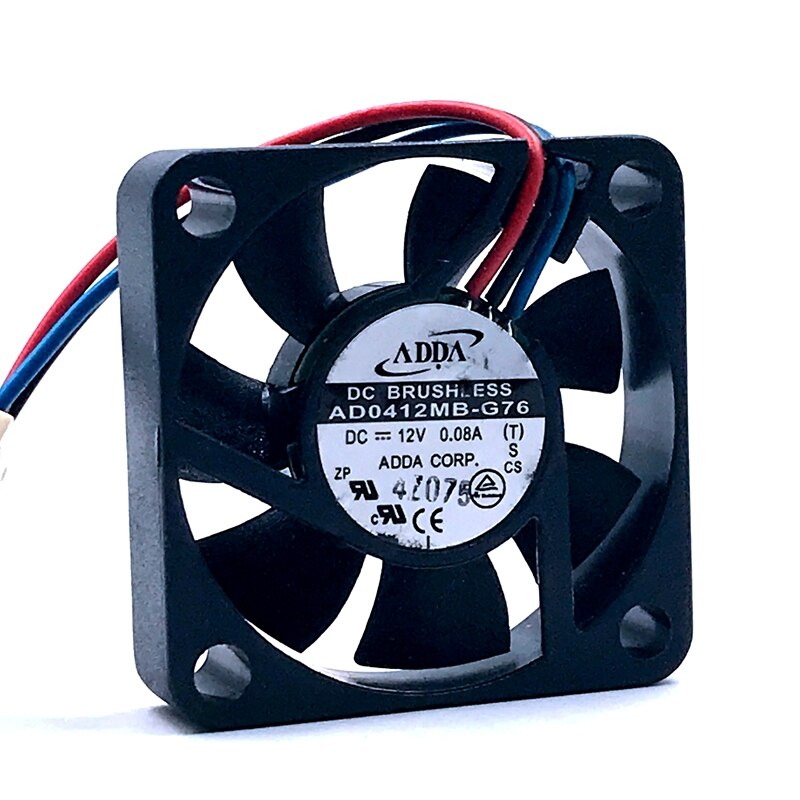 ADDA AD0412MB-G76 12V DC 0.08A Axial Cooling Fan
