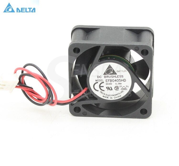 Delta EFB0405HD 40x40x20mm 5V DC 0.38A Axial Cooling Fan