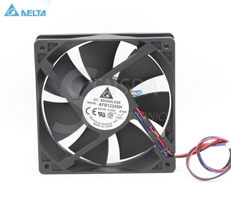 Delta AFB1224SH 120x120x25mm 24V DC 0.42A Axial Cooling Fan