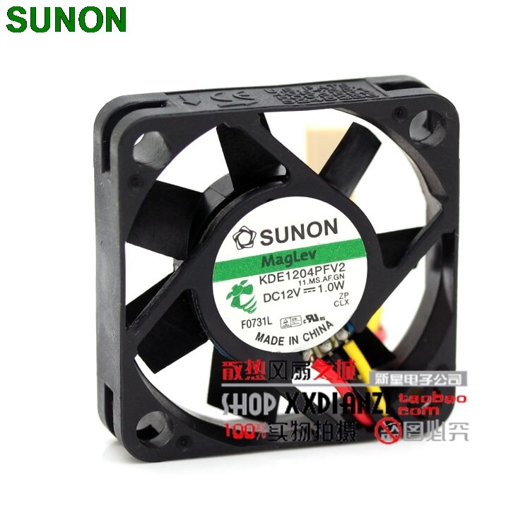 SUNON KDE1204PFV2 40x40x10mm Axial Cooling Fan
