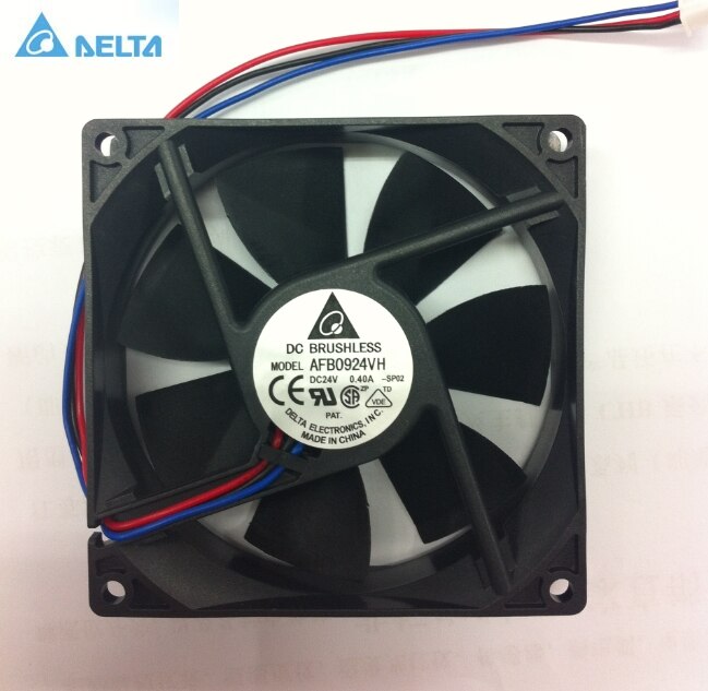 Delta AFB0924HH 92x92x25mm 24V DC 0.25A Axial Cooling Fan