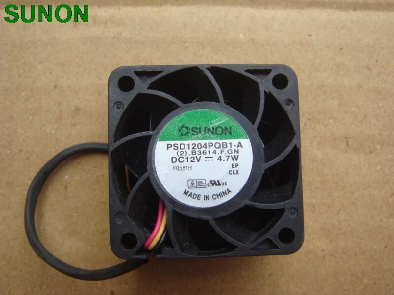 SUNON PSD1204PQB1-A 40x40x28mm 12V DC Axial Cooling Fan