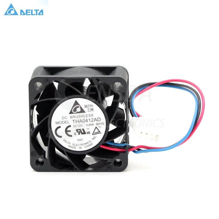 Delta THA0412AD 40x40x20mm 12V DC 0.60A Axial Cooling Fan