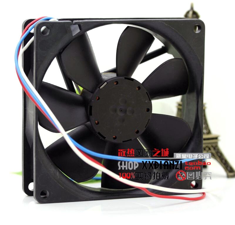 ebm-papst 3412N/12HH 92x92x25mm 12V DC Axial Cooling Fan