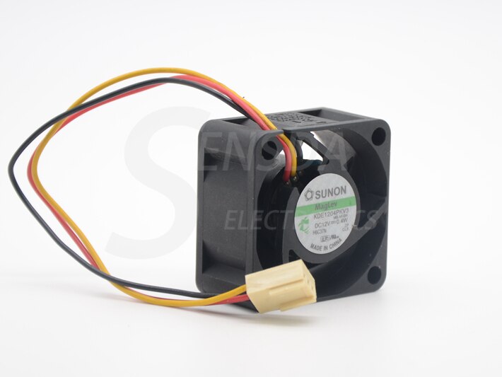 SUNON KDE1204PKV3 40x40x20mm 12V DC Axial Cooling Fan