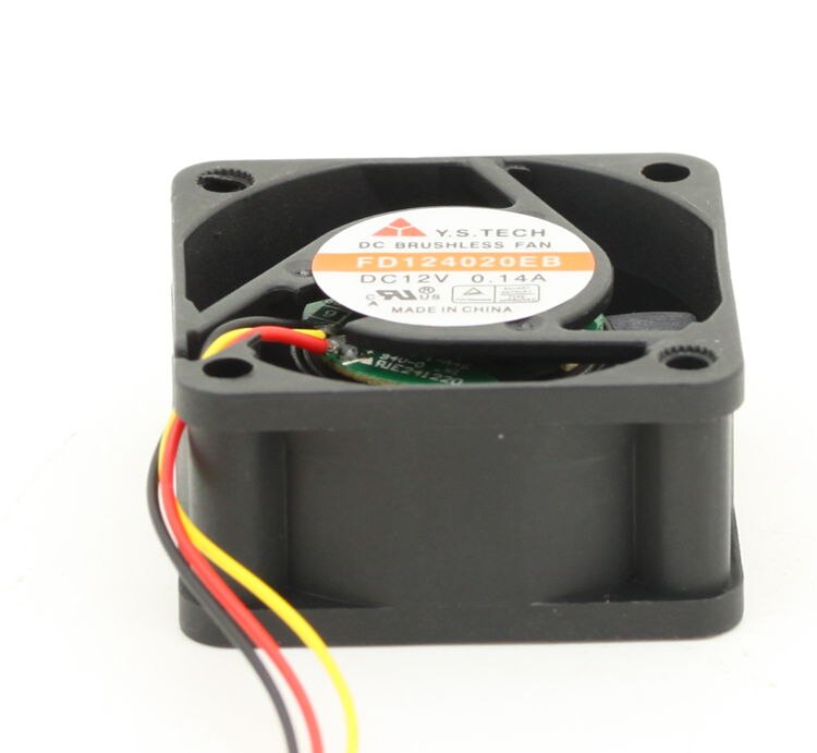 FD124020EB 40x40x20mm 12V DC 0.12A Axial Cooling Fan
