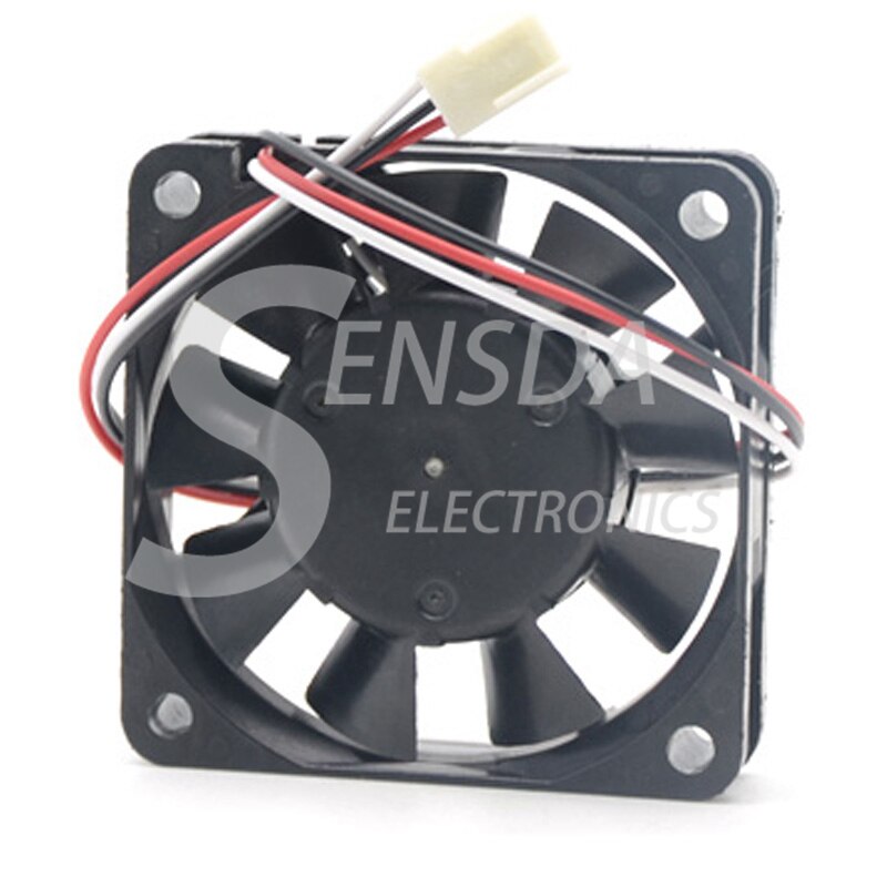 NMB 2406KL-05W-B59 60x60x15mm 24V DC 0.13A 3-Wire Axial Cooling Fan