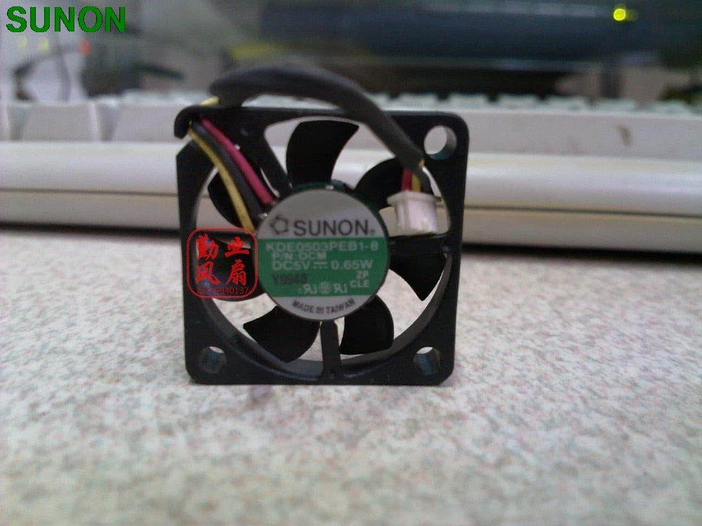 SUNON KDE0503PEB1-8 30x30x7mm 5V DC Axial Cooling Fan