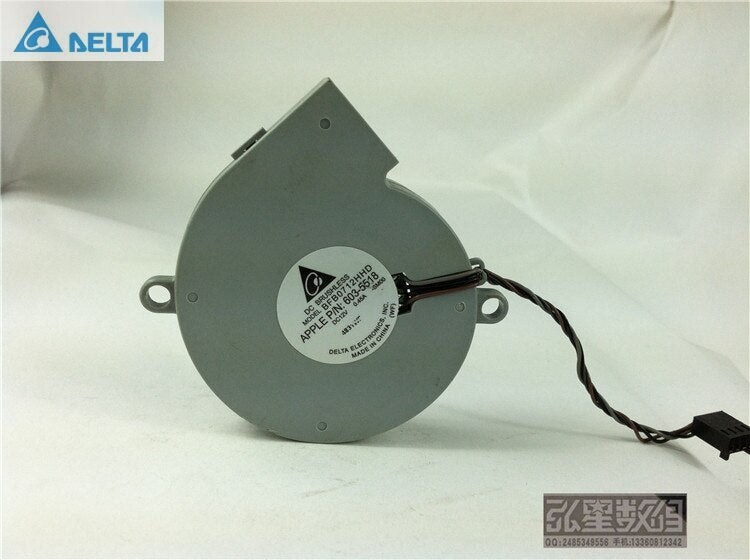 Delta BFB0712HHD 70x70x20mm 12V DC 0.45A 4-Wire Axial Cooling Fan