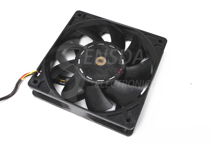 Sanyo Denki 9GV1212G403 120x120x25mm 12V DC 1.68A 3-Wire Axial Cooling Fan