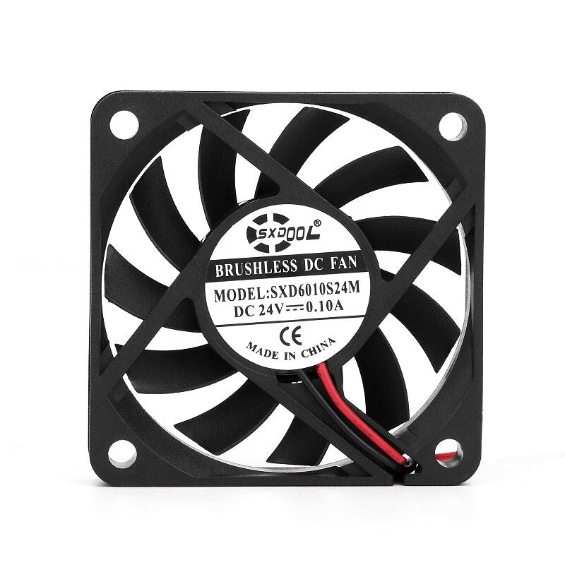 SXDOOL SXD6010S24M 24V DC 60x60x10mm Brushless Cooling Fan
