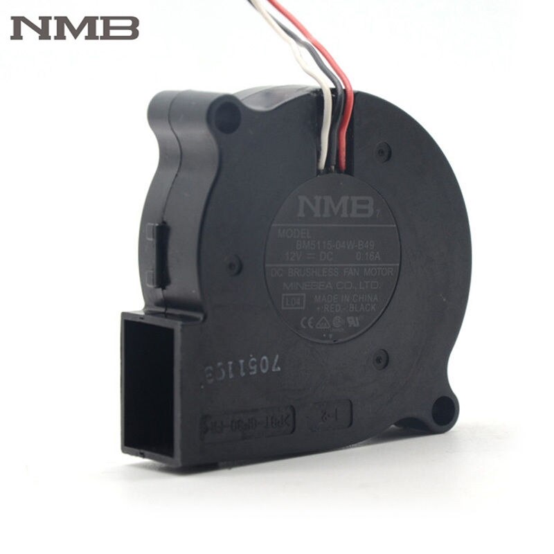 NMB BM5115-04W-B49 51x51x15mm 12V DC 0.16A Axial Cooling Fan