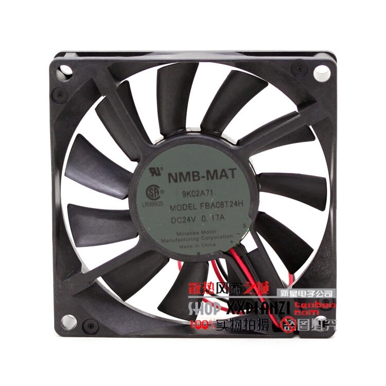 NMB FBA08T24H 24V DC 0.17A Axial Cooling Fan