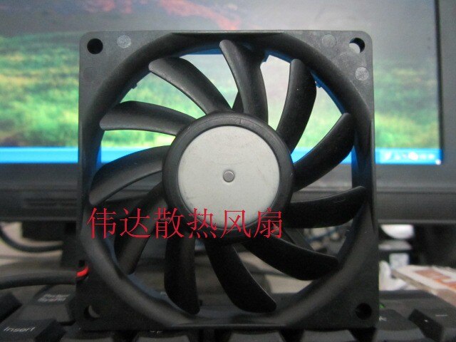 Sanyo Denki 109P0812H-722 80x80x15mm 12V DC 0.2A Axial Cooling Fan