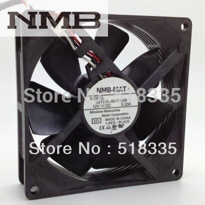 NMB 3610KL-04W-B39 36x36x10mm 12V DC 0.2A Axial Cooling Fan