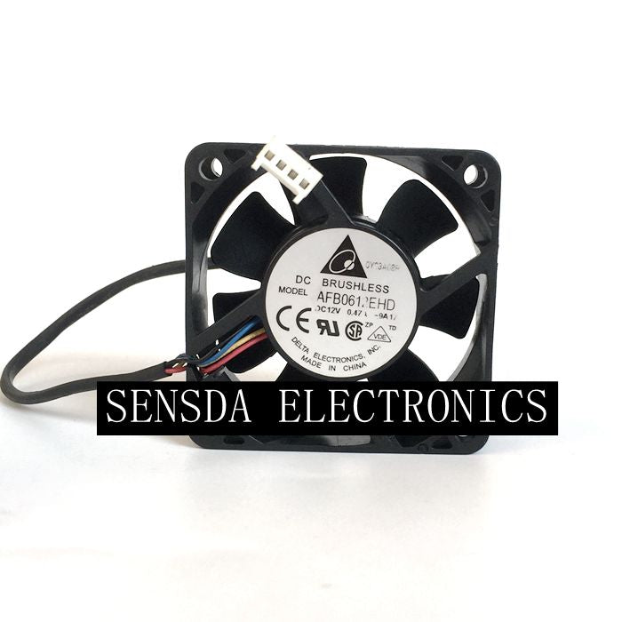 Delta AFB0612EHD 60x60x20mm 12V DC 0.47A Axial Cooling Fan