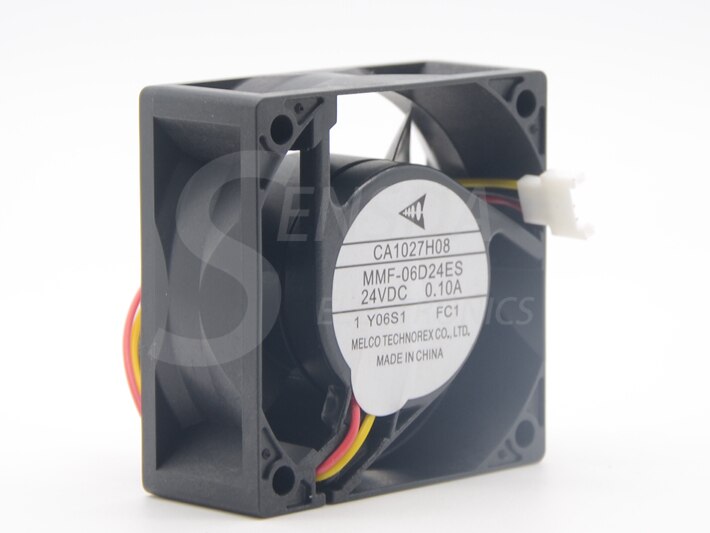 Melco Technorex MMF-06D24ES 24V DC Brushless Cooling Fan