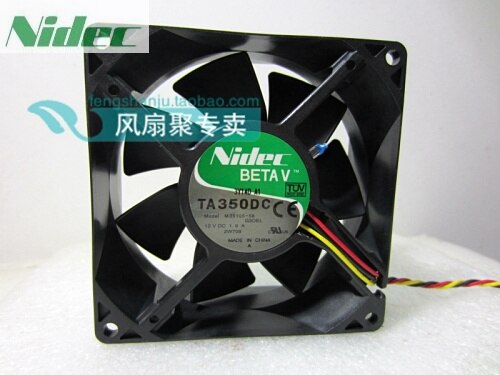 Nidec TA350DC 35x35x10mm 12V DC 1.8A Axial Cooling Fan