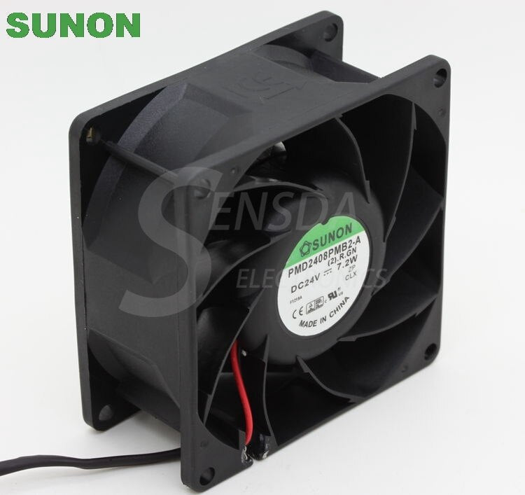 SUNON PMD2408PMB2-A 80x80x38mm 24V DC Axial Cooling Fan