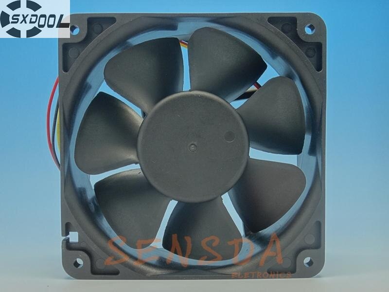 SXDOOL SD12038B12M 120x120x38mm Brushless Cooling Fan