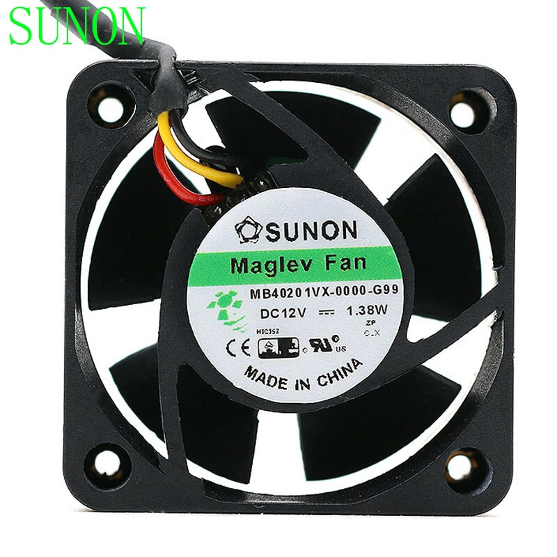 SUNON MB40201VX-0000-G99 40x40x20mm 12V DC Axial Cooling Fan