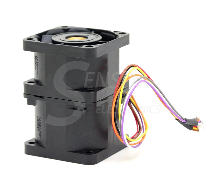 Sanyo Denki 9CRA0412P5J22 40x40x56mm 12V DC 1.4A Axial Cooling Fan