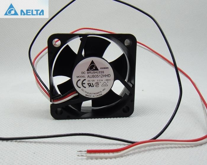Delta AUB0512HHD 50x50x20mm 12V DC 0.21A Axial Cooling Fan